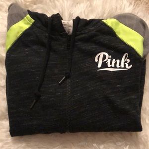 New without tags pink zip up hoody.